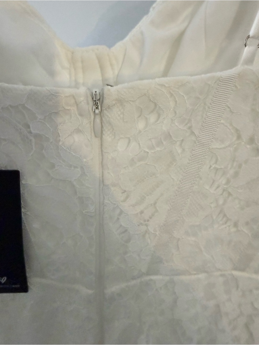 Lulu’s Found Your Love White Trumpet Lace Midi Dress NEW Medium - Picture 8 of 13